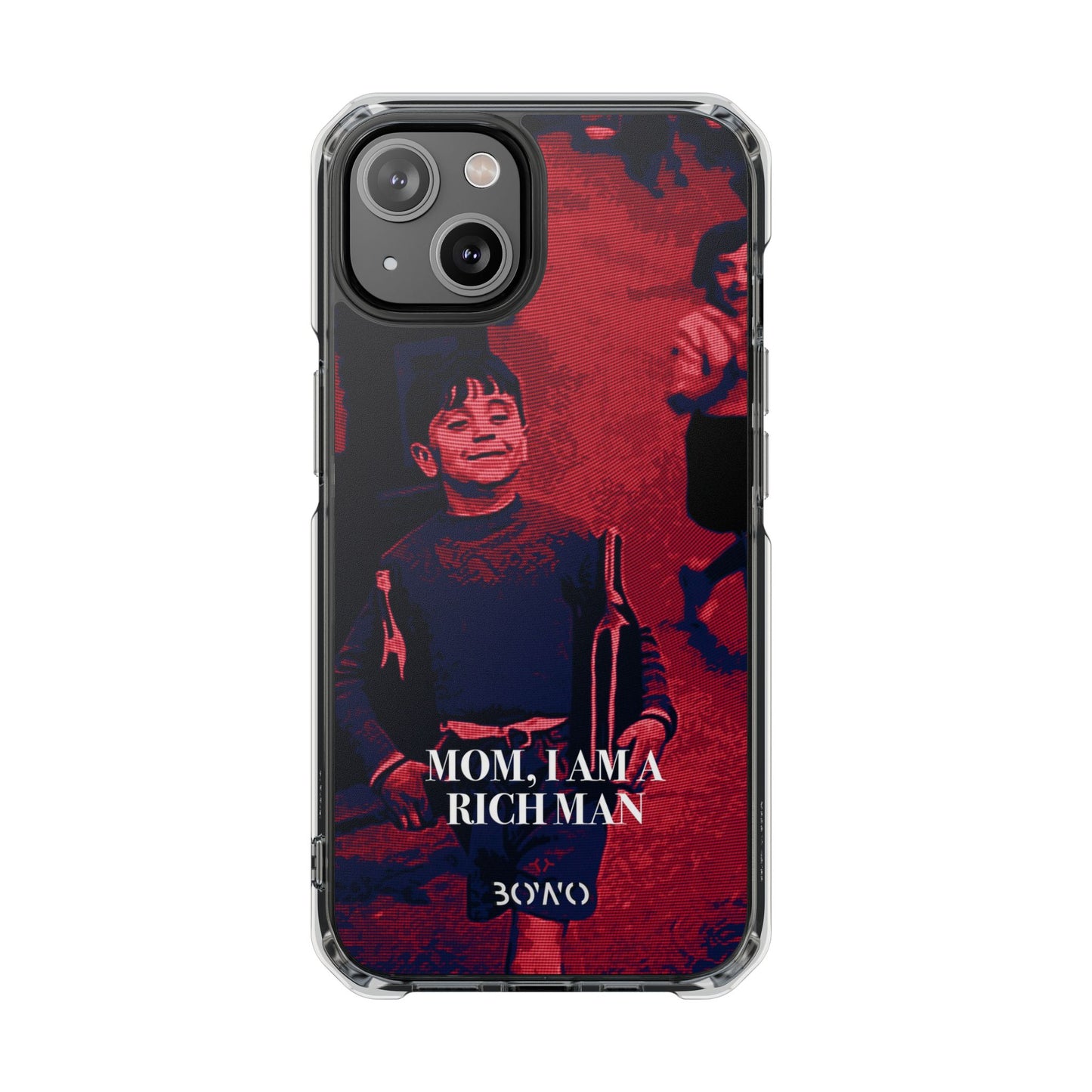 Mom, I Am A Rich Man Magnetic Phone Case - Stylish and Protective